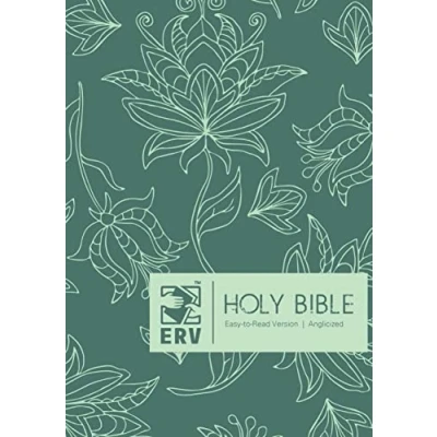 Afbeelding van ERV Holy Bible Hardback Floral, Anglicized, (Easy to Read Version)