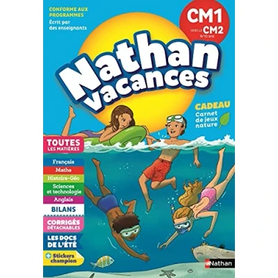 Afbeelding van Nathan Vacances Du CM1 vers le CM2 9/10 ans