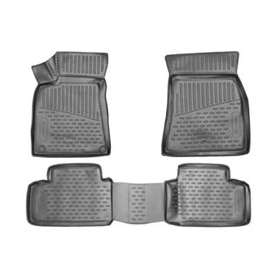 Afbeelding van Set van 3 op maat gemaakte vloermatten voor Mercedes Benz GLB (I (X247) 2019 &gt;