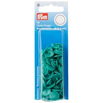 Afbeelding van Prym Drukknoop Color Snaps rond groen