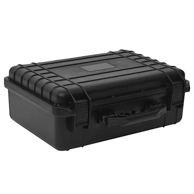 Afbeelding van vidaXL Flightcase draagbaar 47x36x18 cm PP zwart