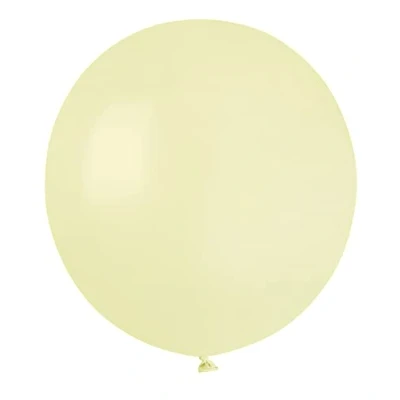 Afbeelding van Set van 25 hoogwaardige natuurlijke latexballonnen G150 (Ø 48 cm / 19 inch) ivoorwit