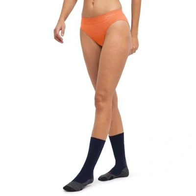 Afbeelding van FALKE Warm Brief sneldrogend functioneel materiaal ondergoed dames oranje maat S