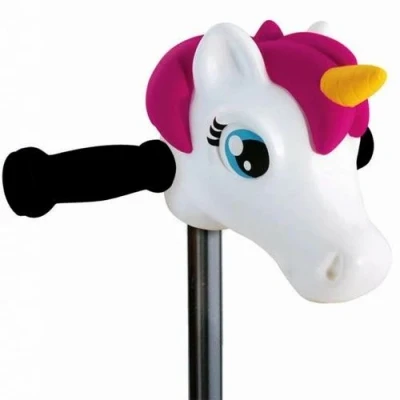 Afbeelding van Scootaheadz kinderstep accessoire eenhoornhoofd wit