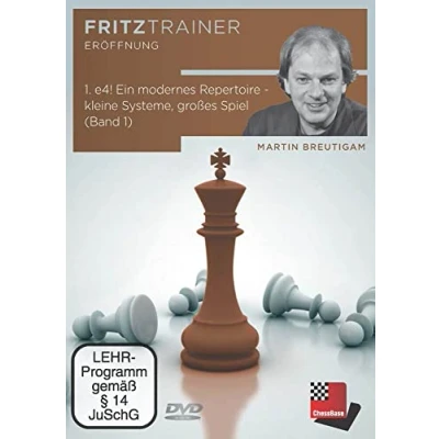 Afbeelding van 1. e4! Ein modernes Repertoire kleine Systeme, großes Spiel (Band 1)