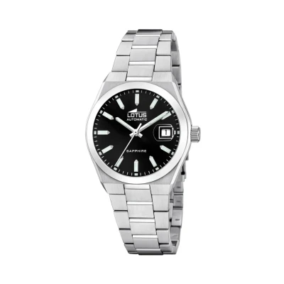 Afbeelding van Lotus Automatico Horloge, Heren, Maat: One Size, Black