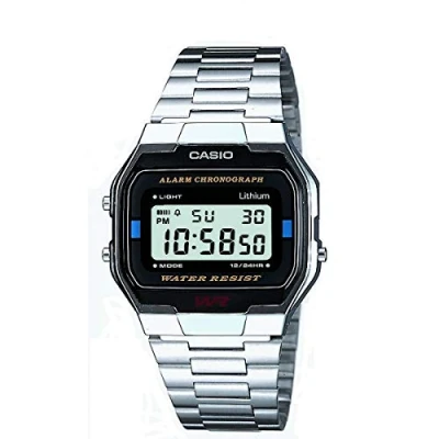 Image de Casio Vintage A163WA 1QES Montre bracelet quartz numérique résine