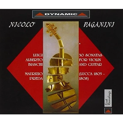 Afbeelding van Paganini Lucca Sonatas