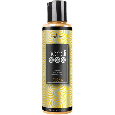 Afbeelding van Sensuva Handipop Mango Smoothie Hand Job Massage Gel 125 M