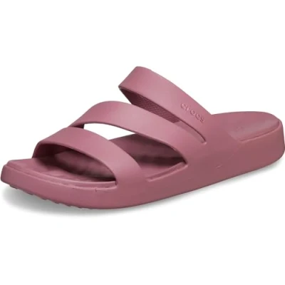 Afbeelding van Crocs Getaway Strappy Damessandalen, Cassis
