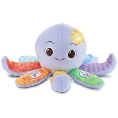 Afbeelding van Vtech Pluche octopus voor baby&#039;s, sensorisch speelgoed ter bevordering van de waarneming, baby&#039;s 3 tot 36 maanden