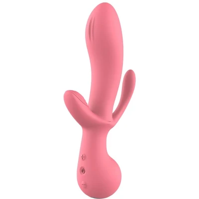 Afbeelding van Klassike Vibrator Dream Toys Amour Triple Pleasure Roze