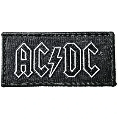 Afbeelding van AC/DC Logo Patch Zwart