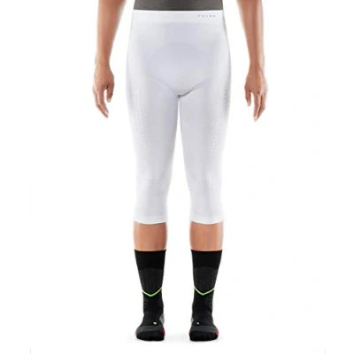 Afbeelding van FALKE SK Impulse 3/4 panty voor heren, thermisch ondergoed, warm zwart, wit, S tot XXL, wintersport, skiën, snowboarden, wandelen, hardlopen, fietsen, paardrijden