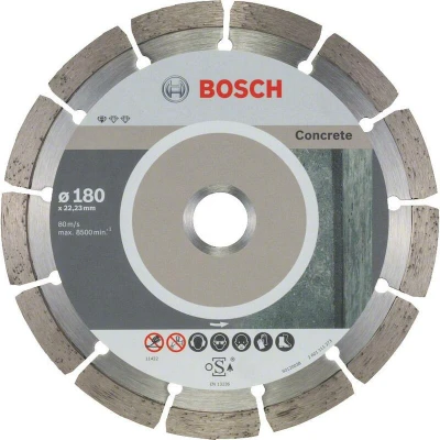Afbeelding van Bosch Accessories 2608603242 Diamanten doorslijpschijf Diameter 180 mm 10 stuk(s)
