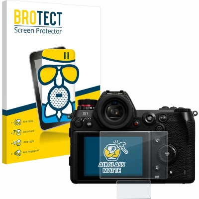 Afbeelding van BROTECT Screenprotector voor Panasonic Lumix DC S1 / S1R Folie Beschermfolie Beschermglas matte