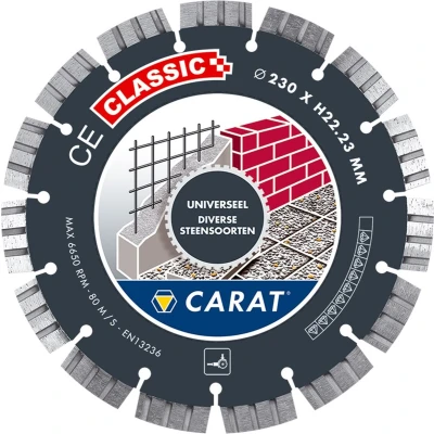 Afbeelding van Carat Ø125x22,23MM CE Classic Diamantzaag