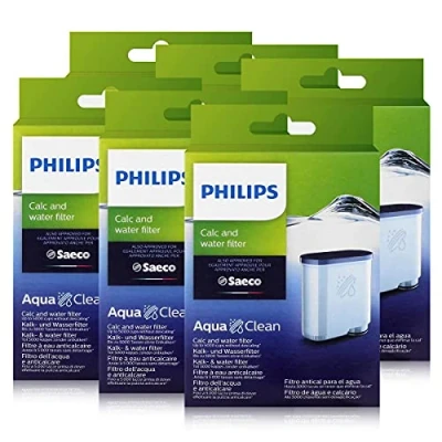 Afbeelding van Philips AquaClean CA6903/10 waterfilter voor Saeco automatische machines, 6 stuks