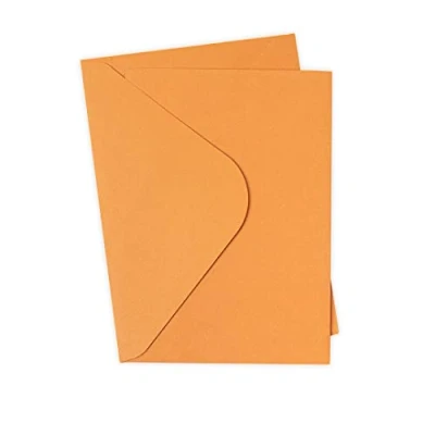Afbeelding van Sizzix Card &amp; Envelope Set A6 Burnt Orange (10&amp;10pcs) (665691) (DISCONTINUED)