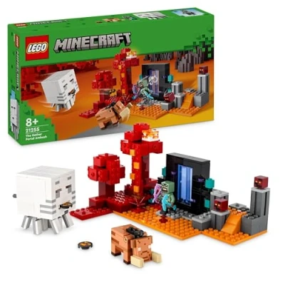Image de LEGO® Minecraft® 21255 L&#039;embuscade au portail du Nether