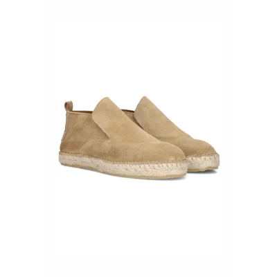 Afbeelding van Shabbies Elche Lofa Espadrilles Dames Camel Maat 36