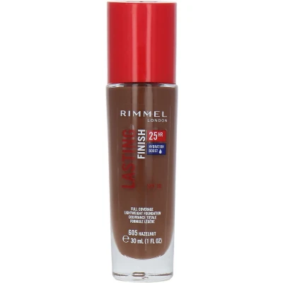 Afbeelding van Rimmel Lasting Finish 25 HR Foundation 605 Hazelnut
