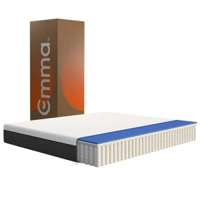 Afbeelding van Emma Hybrid Ii Matras 160 x 200 cm blauw