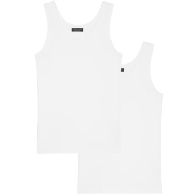 Afbeelding van Marc O&#039;Polo Iconic 2 PACK Hemd, Heren, Maat: Small, Weiss