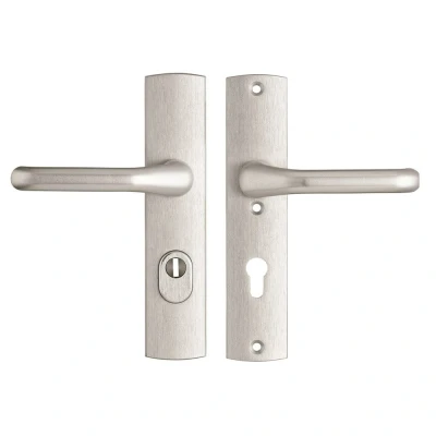 Afbeelding van AXA Premium veiligheidsbeslag kruk/kruk (Flow) PC 72 met kerntrekbeveiliging SKG***