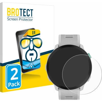 Afbeelding van BROTECT Screenprotector voor Garmin Forerunner 55 Folie Beschermfolie transparant (2 Stuks)