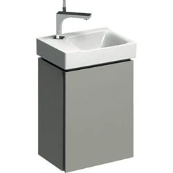 Afbeelding van Geberit Xeno2 fonteinonderbouwkast met 1 deur, greige 380 x 525 265