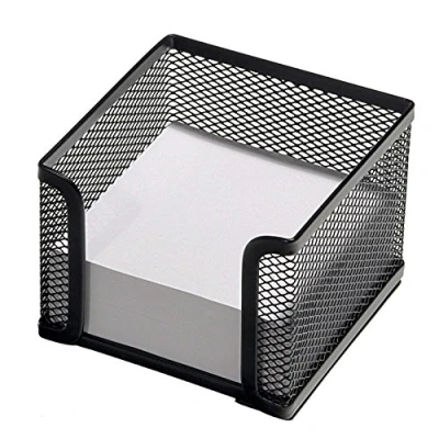 Afbeelding van Osco MPH400 BLK Memobord van metaalgaas, 400 vellen, zwart