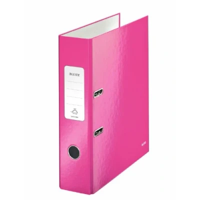Afbeelding van Leitz 10050023 map met hendel, A4, 600 vellen, etiket 110 mm, 1 stuks, roze