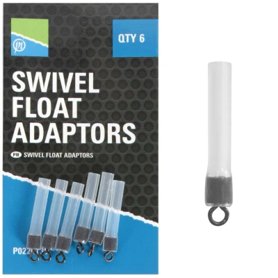 Afbeelding van Preston Swivel Float Adaptors (6 Stuks) Klein materiaal