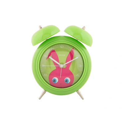 Afbeelding van Karlsson Wekker Peekaboo Bunny Donkergroen