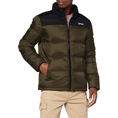 Afbeelding van Schott UTAH Winterjas, Heren, Maat: XL, Khaki