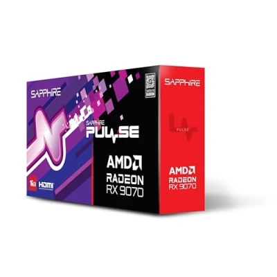 Image de Carte graphique PULSE AMD RADEON™ RX 9070 GAMING 16 GB Dual HDMI / DP