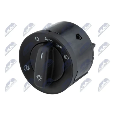Afbeelding van NTY EWS VW 130 Schakelaar, hoofdlicht VOLKSWAGEN: Passat B6 Saloon, Golf Plus / Crossgolf, Caddy 3