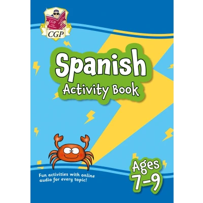 Afbeelding van CGP KS2 Activity Books and Cards Spanish Book for Ages 7 9 (with Online Audio)