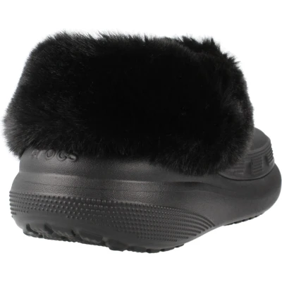 Afbeelding van Crocs Furever Crush Pantoffels, Maat: 37 38, Black Kunststof