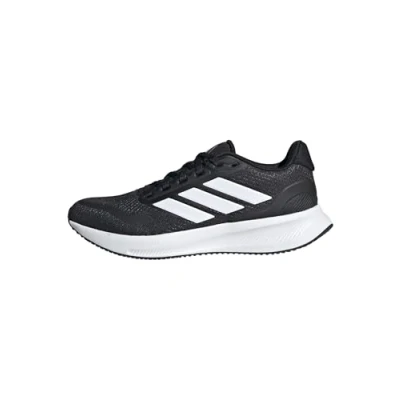 Image de adidas Runfalcon 5 Shoes Kids Chaussures basses non de football unisexes pour enfant, Noir, blanc (Core Black Ftwr White Core Black), 39 EU
