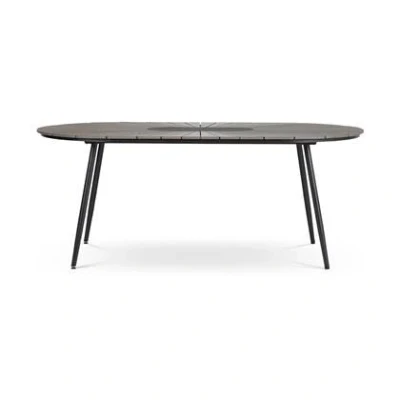 Afbeelding van Lisomme Liam ovale tuintafel polywood 195 x 103 cm