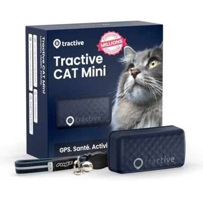 Image de Tractive Tracker GPS Chat Mini Bleu