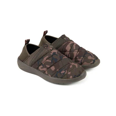 Image de Fox Camo/Khaki Bivvy Slippers 46 Viskleding