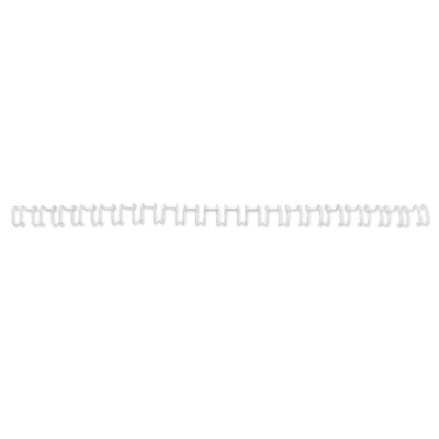 Image de GBC MultiBind 6 mm 21 anneaux A4 (210 x 297 mm) 55 feuilles blanc 100 unités fil de ligature pour P/N: IB271212, IB271250