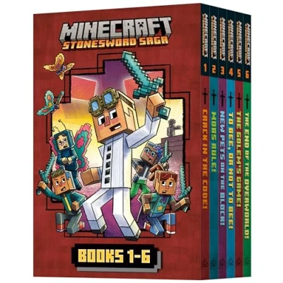 Afbeelding van Minecraft Stonesword Saga Chapter Book Boxed Set (Minecraft Saga)