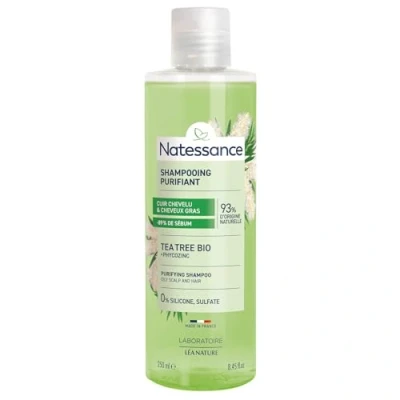 Image de Natessance Shampooing purifiant Tea Tree &amp; Kératine végétale