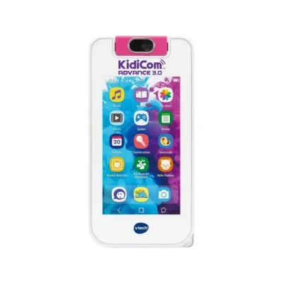 Afbeelding van VTech KidiCom Advance 3.0 Telefoon Interactieve Kinder Mobiel met Camera Educatief Speelgoed Vanaf 5 Roze