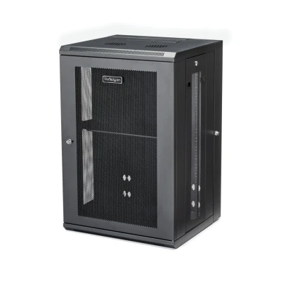 Afbeelding van StarTech 18U Serverkast rack wandmonteerbaar scharnierend