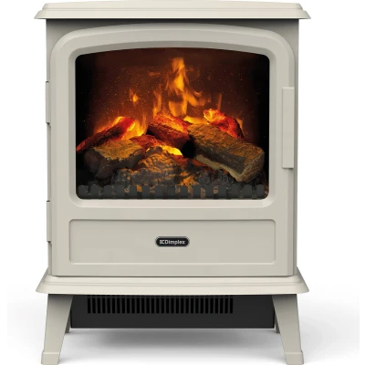 Afbeelding van Dimplex Evandale Pebble Vrijstaande elektrische haard 44 x 28 58 Zwart